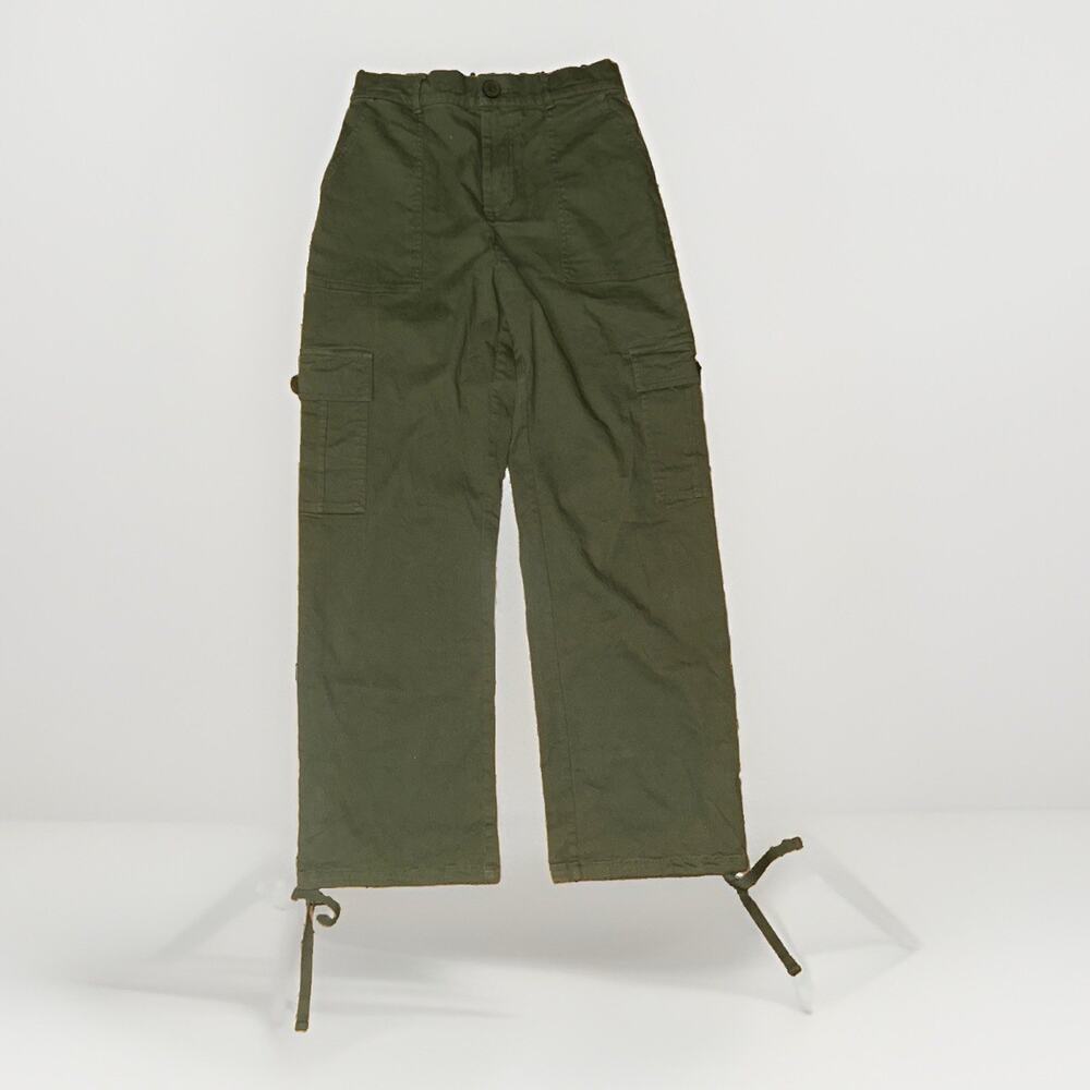 Lepunuo Cargo Pants Green Relaxed Fit Med Utility Pockets Relaxed Fit 26x32